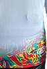 OBO Graphic Acid Long Sleeve Smock